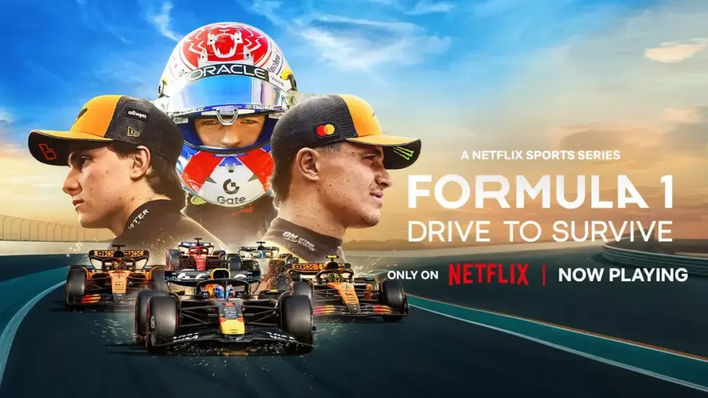 Formula 1 racing poster